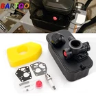 Carburetor with 494406 Fuel Gas Tank For Briggs Stratton 494406 498809 498809A
