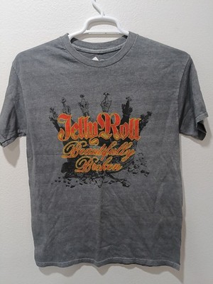 Jelly Roll Beautifully Broken Graphic Album T-shirt S/M Hot Topic Shirt