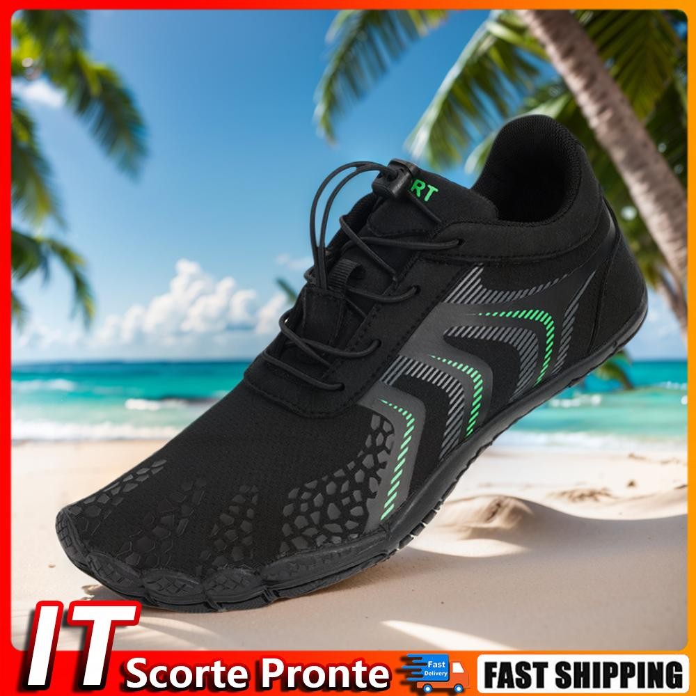 KEEN Scarpe da scoglio Scarpe da acqua traspiranti e antiscivolo per uomo donna (45 n