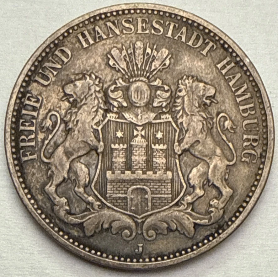 未经认证银1910 年德国硬币| eBay