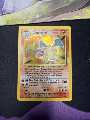 Charizard 4/102 Base Set Holo