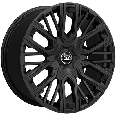 Drastic DS14 20x8.5 5x4.5''/5x120 +35mm Gloss Black Wheel Rim 20'' Inch
