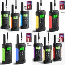 22Channels Rechargeable Long Range Walkie Talkies for Adults with Two Way Radios