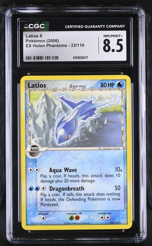 Latios δ graded CGC 8.5 for sale on eBay