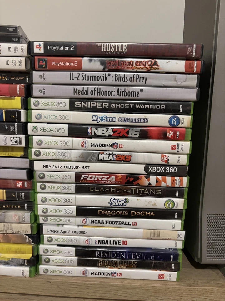 Video Game Bundle - Lot of 42 - Xbox 360 - XBOX, PS1,PS2,PSP UNTESTED - AS IS - Image 2 of 4