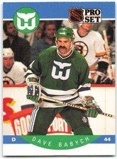 1990-91 Pro Set #99 Dave Babych Hartford Whalers