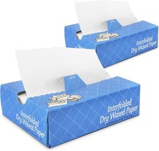 1000 Sheets 8 x 10.75  Dry Wax Paper Sheets for Food, Greaseproof Sandwich