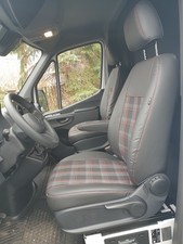 Maß-Sitzbezüge geeignet als Ford Tourneo Custom ab 2023 Kunstleder Jacquard 1+1