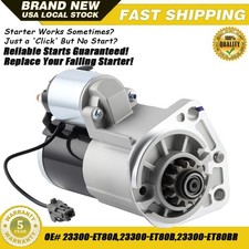 Starter For 2007-2014 Nissan Rogue Sentra X-Trail 13 Teeth 1.7KW 23300-ET80C