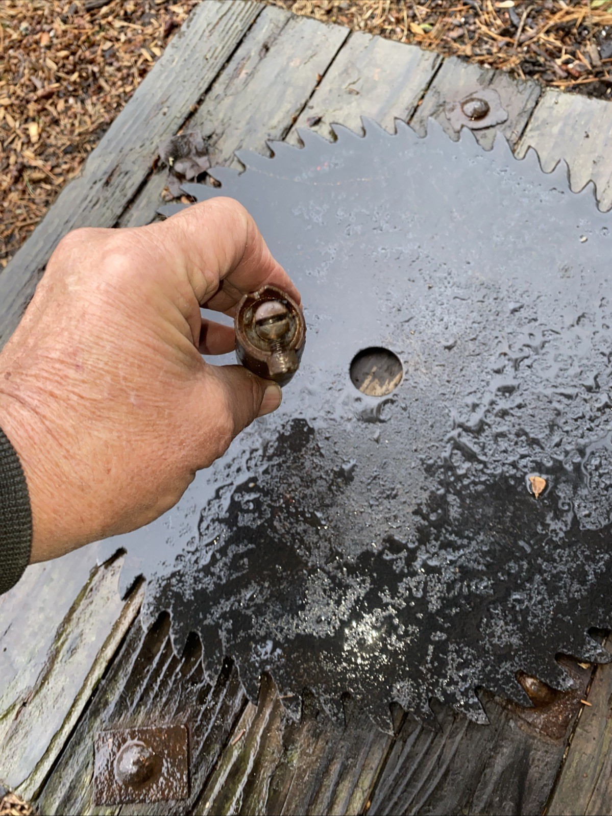 Vintage  Helper Handle For Crosscut Saw 1 Man 2 Man Logging Tool