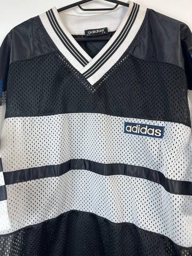 Adidas Vintage Jersey The Brand With The Three Stripes Size L - Picture 2 of 7