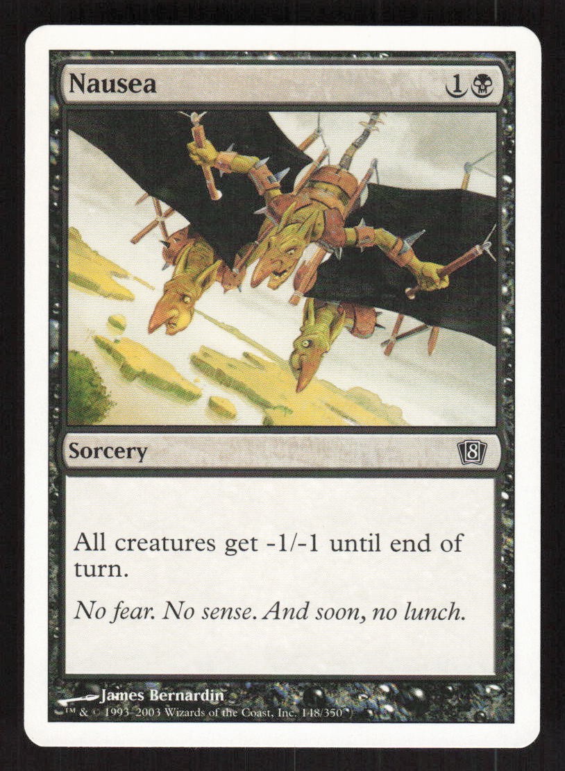 2003 Nausea 8th Edition 148 MTG