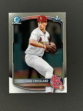 2025 CADE CROSSLAND TOPPS BOWMAN DRAFT 1ST #BDC-183 STL CARDINALS