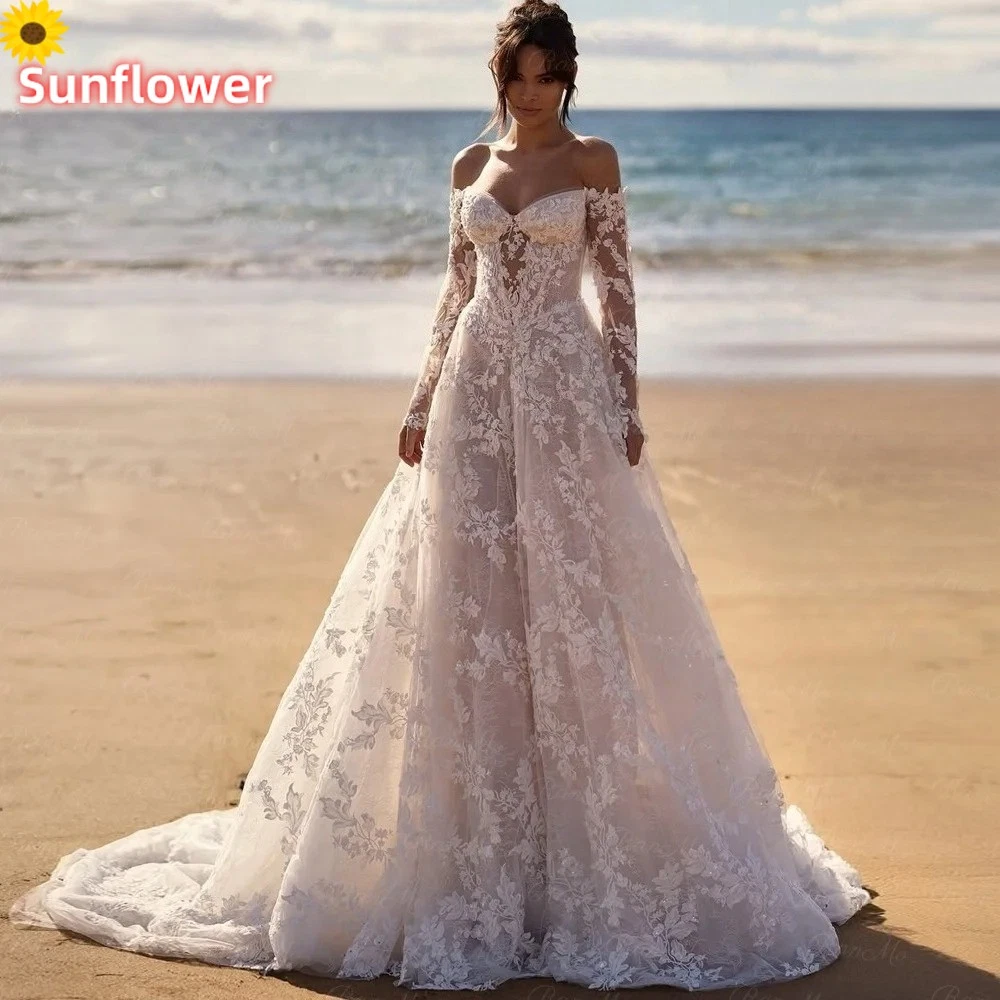 long sleeve lace dress with boots Classic Style Long Sleeve Short Lace Dress main image 0
