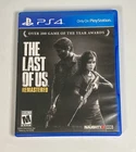 The Last of Us Remastered ( Sony PlayStation 4, 2014) PS4 Tested & Working!