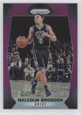 2017-18 Panini Prizm Fast Break Purple Prizm 6/75 Malcolm Brogdon #185 04u1