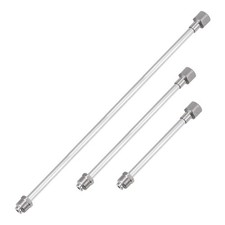 3 Pcs Airless Paint Sprayer Extension Rod 8" 12" 19" Extension Spray Gun Paint