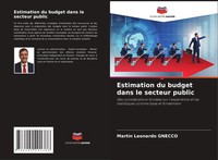 MartíN Leonardo Gnecco | Estimation Du Budget Dans Le Secteur Public | Buch