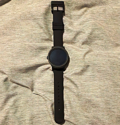 Ticwatch 40mm Wear OS Smartwatch 4GB HR Monitor Water-Resistant Black