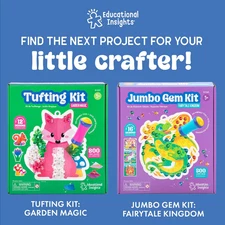 Pom Pom Kit - Arts and Crafts for Kids, Mess Free Crafting Supplies & Project...