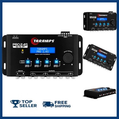 Pro 2.4S DSP Crossover full Digital Signal Processor and Equalizer with seque...