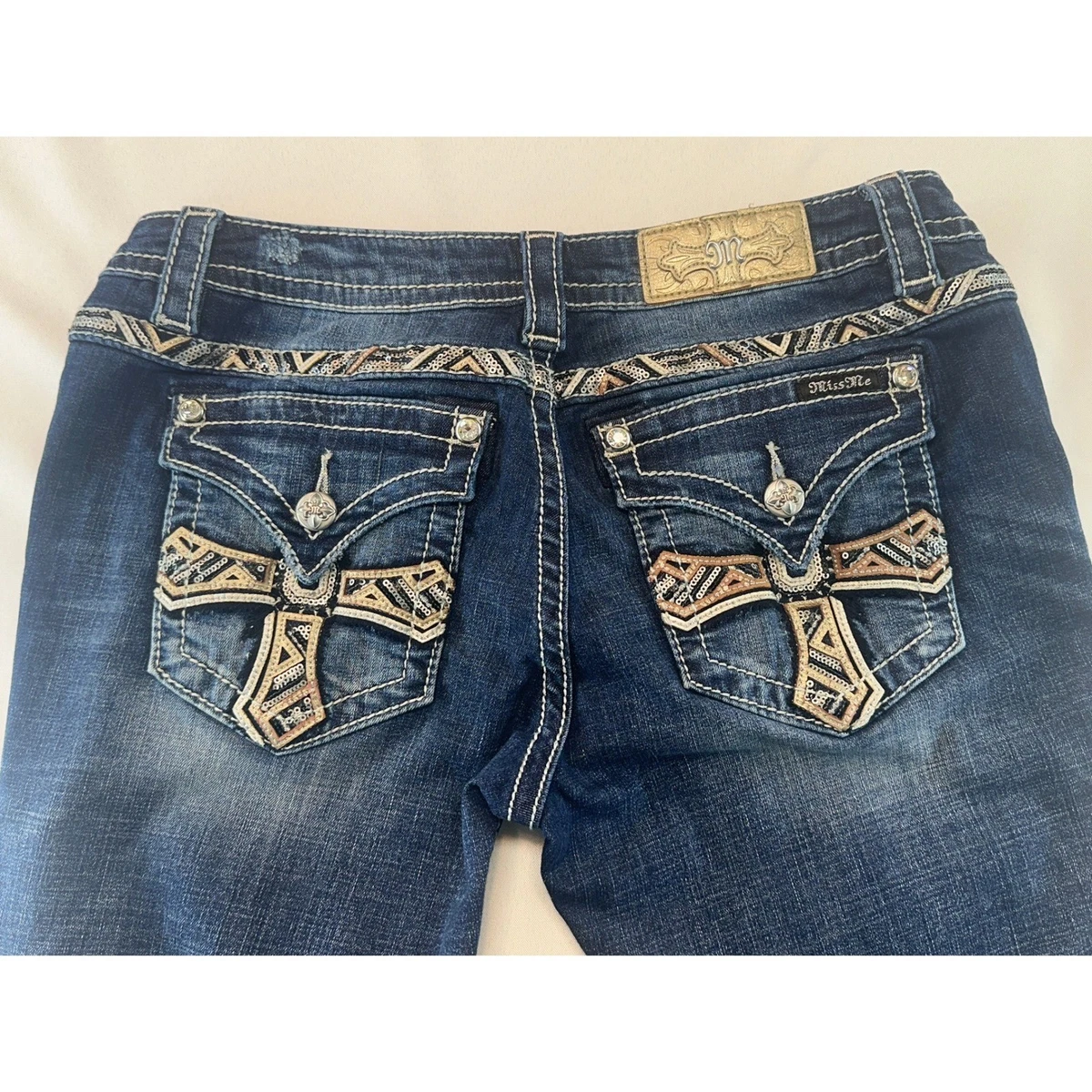 miss me ローライズデニム 32 Miss Me 32 Inseam in Low (6.5-8.5 in) Rise Jeans for Women for