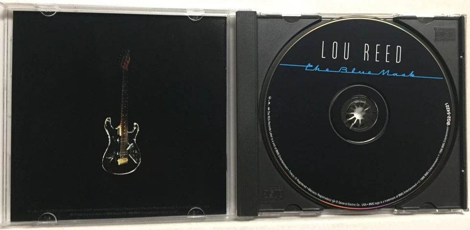 Lou Reed - The Blue Mask [1982] (CD,1998,RCA,1st) BG2-54221,RARE 1st US CD PRESS - Imagem 4 de 4