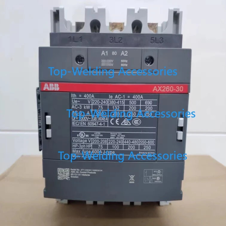 New ABB A260-30-11 AC Contactor 120V 50/60 Hz 3-Phase 690V (A260-30-11)