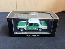 1/43 Mercedes-Benz 200 Polizei by Minichamps (Mercedes-Benz Police Car, item