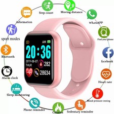 Multifunctional Smart Watch Men Women Bluetooth Connected Phone Music Fitness Sp