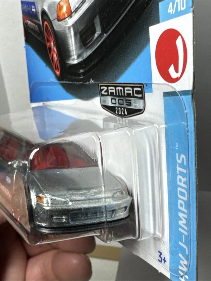 Hot wheels 1/64 🇲🇫 Zamac 92 Honda Civic Eg  mainline 2024 #4/10 - Photo 2/4