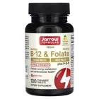 Jarrow Formulas B12, B6 (P-5-P) & Folate, Lemon Flavor, 100 Lozenges