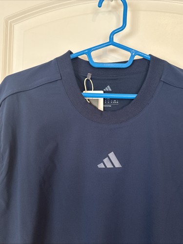 Neu $ 110 Adidas JY1230 Herren M Beyond Twistweave lose Golfweste marineblau - Bild 5 von 8