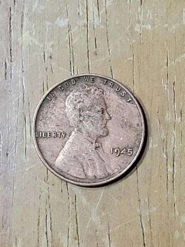 1945-P Lincoln Head Wheat Cent Penny