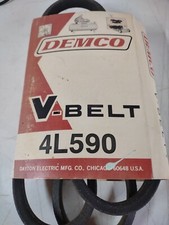 Demco Dayton Electric 4L590 V-Belt 1/2" X 59" Made in USA NOS