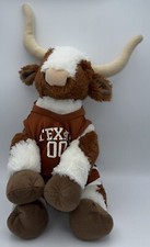 Build a Bear University of Texas Longhorn Bevo Plush w/ Basketball Jersey Shorts