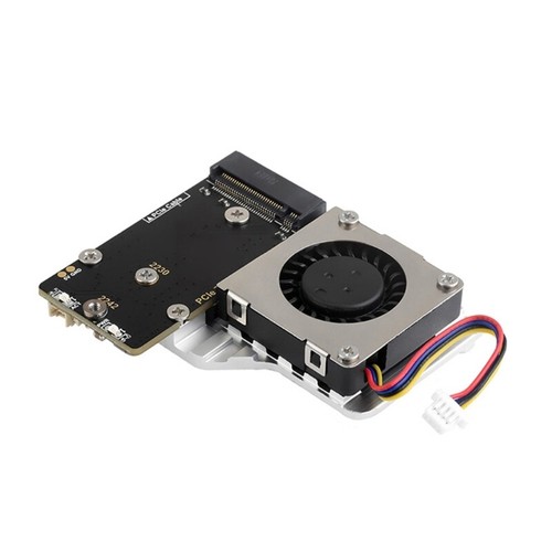 PCIe to M.2 Expansion Board with SSD Cooling Fan Support for Raspberry Pi 5 - Afbeelding 6 van 8