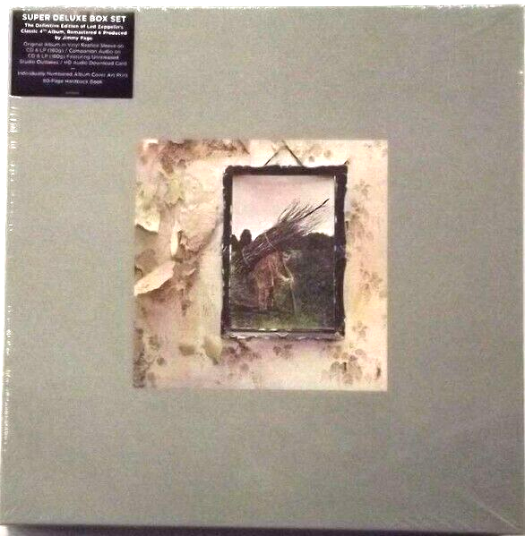 洋楽 Led Zeppelin IV - Super Deluxe Box Set LED ZEPPELIN IV Super Deluxe Box Set Edition 2LP 2CD w/ Book