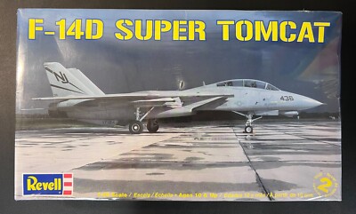 Revell F-14D Super Tomcat Airplane 1:48 Scale Model Kit SEALED *box damage*