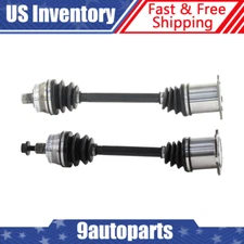 Fits 2002-2004 Audi A6 Quattro RS6 S6 4.2L Automatic Pair Front CV Axle Shaft