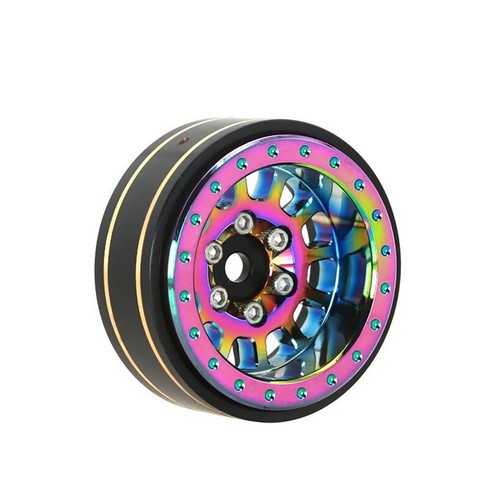 4pcs 1.1" Aluminium Alloy Wheel Hubs Rims for Traxxas TRX4M 1/18 RC Car - Picture 10 of 15