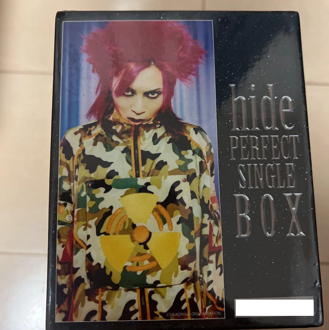 hide perfect single Box X Japan 13 singles CD + Original DVD card