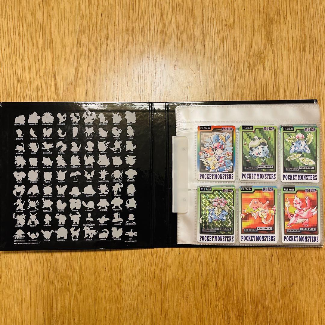 Pokemon Carddass Full Complete Dedicated File Used | eBay