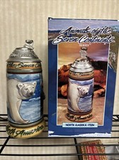 Animals Of The Seven Continents Stein: North America, Budweiser, CS425