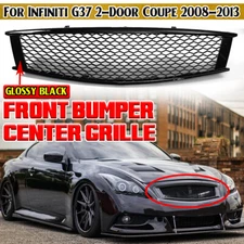Honeycomb Style Front Bumper Grille Mesh For Infiniti G37 Coupe 2-Door 2008-2013