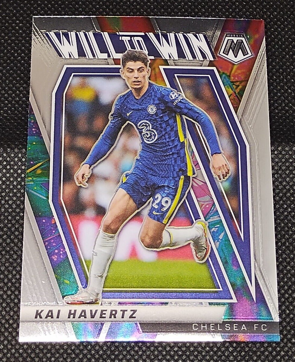2021-22 Panini Mosaic P/L Kai Havertz Will To Win No. 25 2021-22 Panini Mosaic P/L Kai Havertz Will To Win No. 25