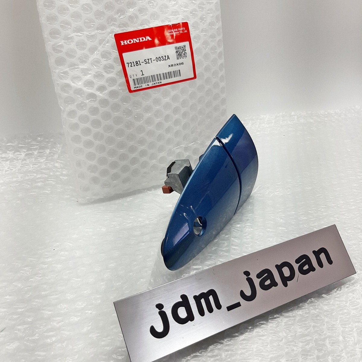 Honda CR-Z Front Left Door Outer Handle Horizon Turquoise Pearl