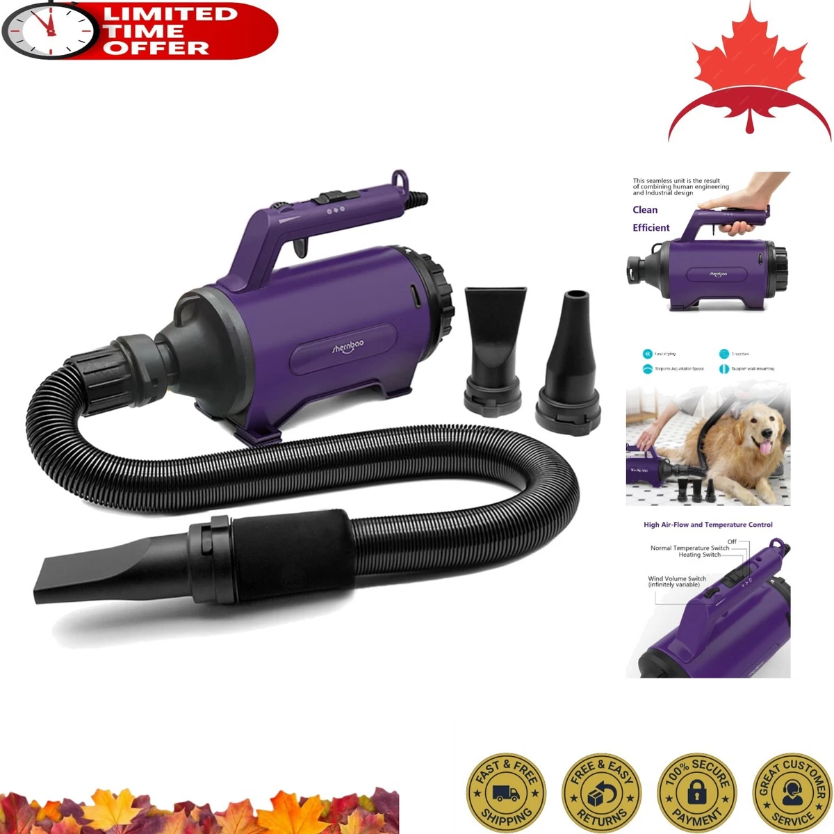 Best high hot sale velocity dog dryer