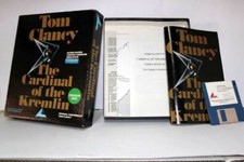 TOM CLANCY THE CARDINAL OF THE KREMLIN USED 100% WORK COMMODORE AMIGA FR1 57297 image