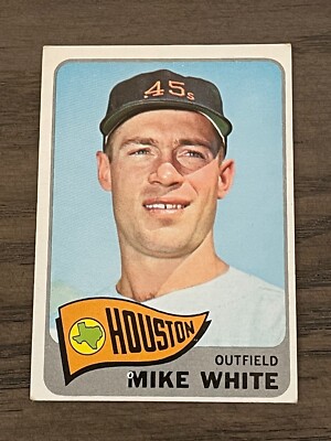 1965 Topps Mike White #31 Houston Colt 45s